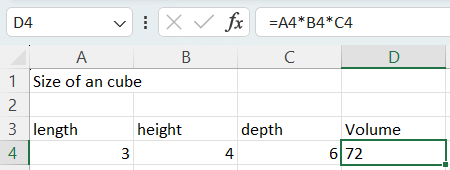 Figure: Spreadsheet