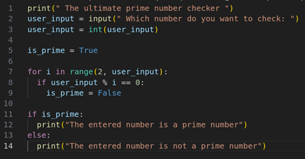 Figure: Python in Visual Studio Code