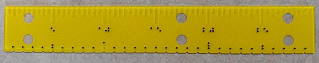 Figure: Tactile Ruler