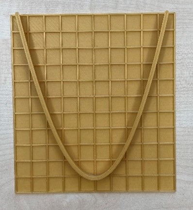 Figure: 3D-printed parabola